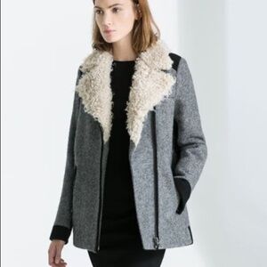 Zara trafaluc coat